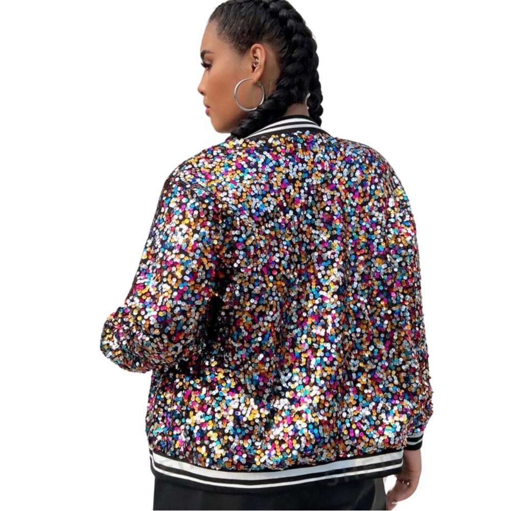 🪩 PLUS Sequin Jacket 🪩 - Picture 2 of 5